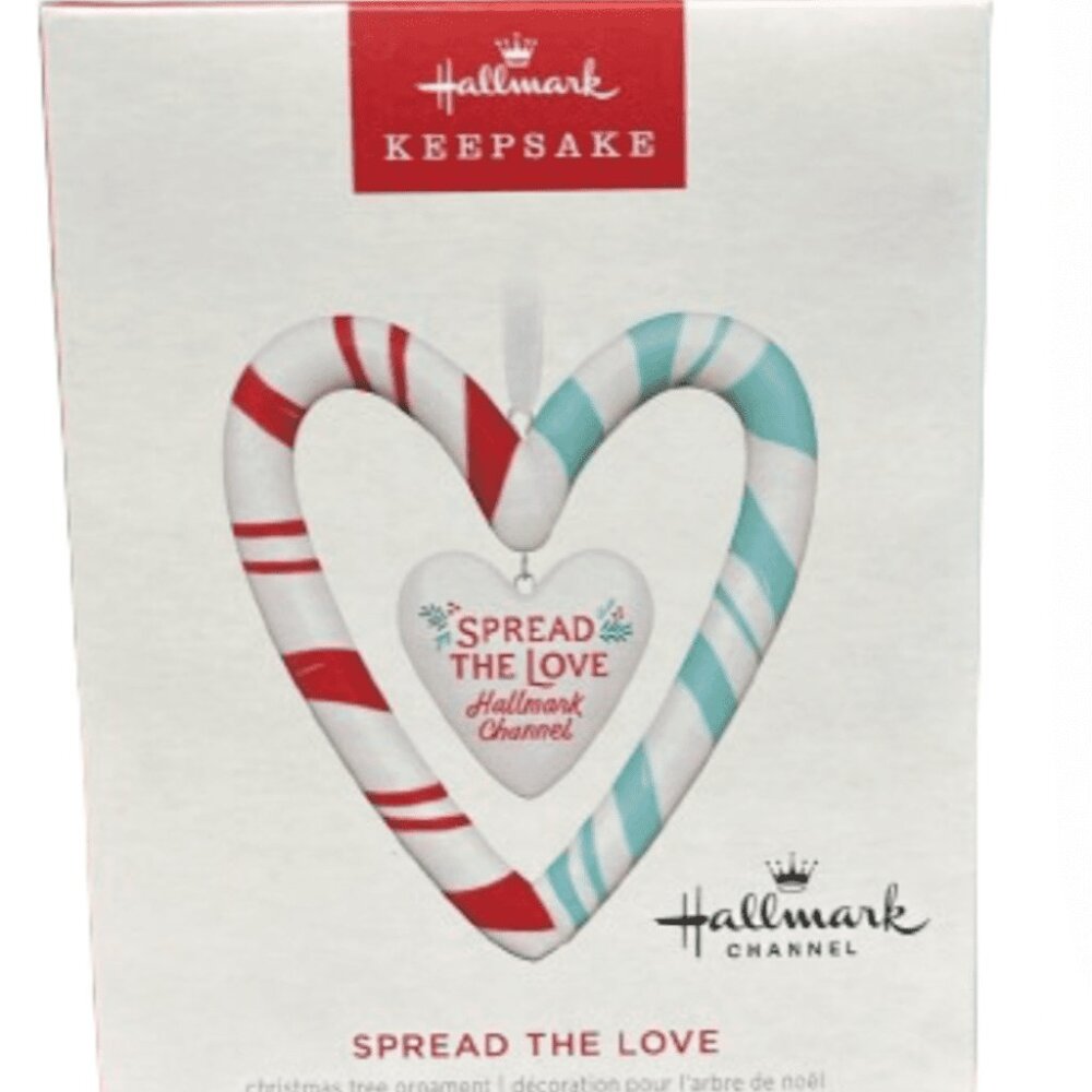NWT Hallmark Keepsake Christmas Ornament Hallmark Channel Spread the Love